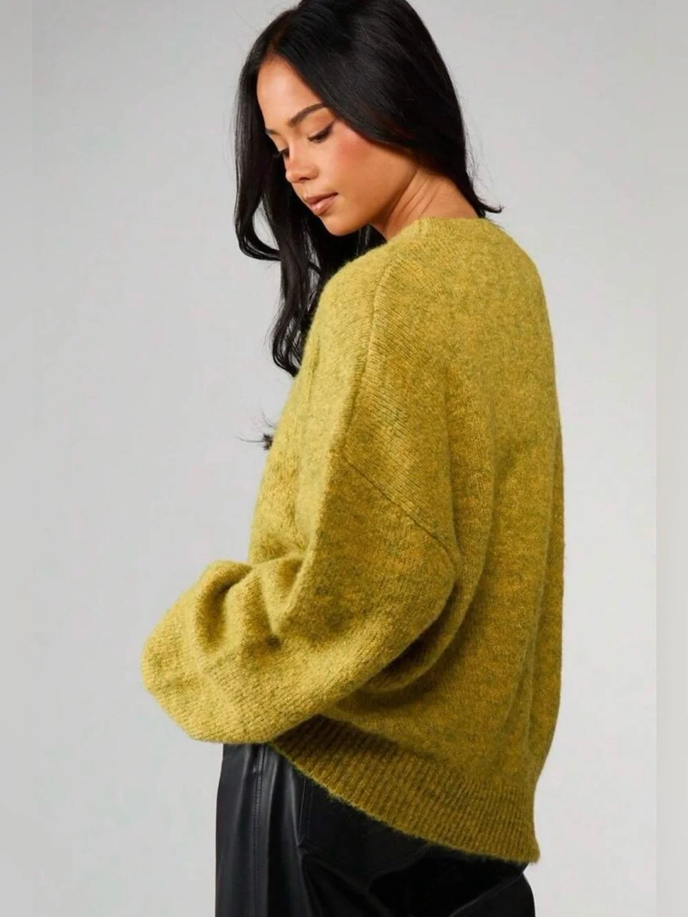 & Other Stories Smock-Neck Sweater